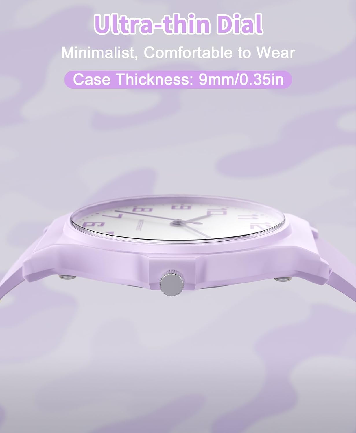 Kids Analog Watch Boys Girls, 30M Waterproof, Sports Watch for Boys, Easy to Read Children's Thin Dial Wrist Watches with Soft Band, for Ages 5-15 Kids Great Birthday Gifts Christmas Day