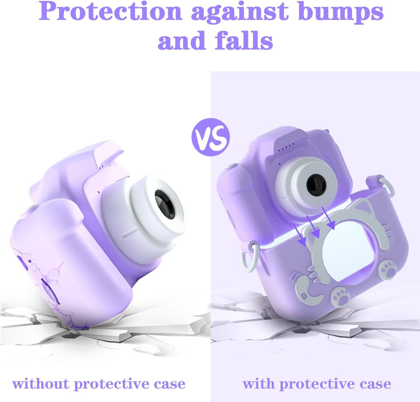 Kids Camera Toys for 3 4 5 6 7 8 9 10 11 12 Years Old Boys/Girls, Kids Digital Camera for Toddler with Video, Birthday Festival for Kids, Selfie Camera, 32GB TF Card