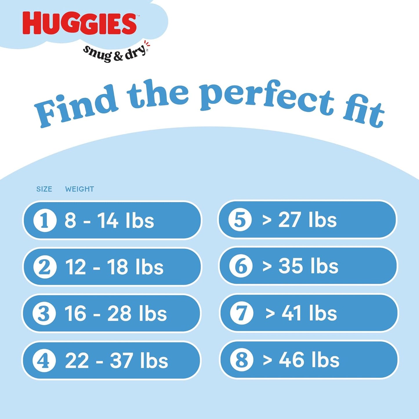 Huggies Size 3 Diapers, Snug & Dry Baby Diapers, Size 3 (16-28 lbs), 210 Count (6 Packs of 35), Packaging May Vary