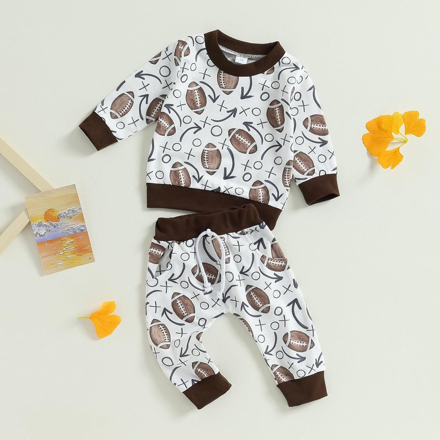 0-4T Toddler Boy Girl Halloween Outfit Fall Clothes Ghost Long Sleeve Sweatshirt Top Pants Baby Halloween Clothes