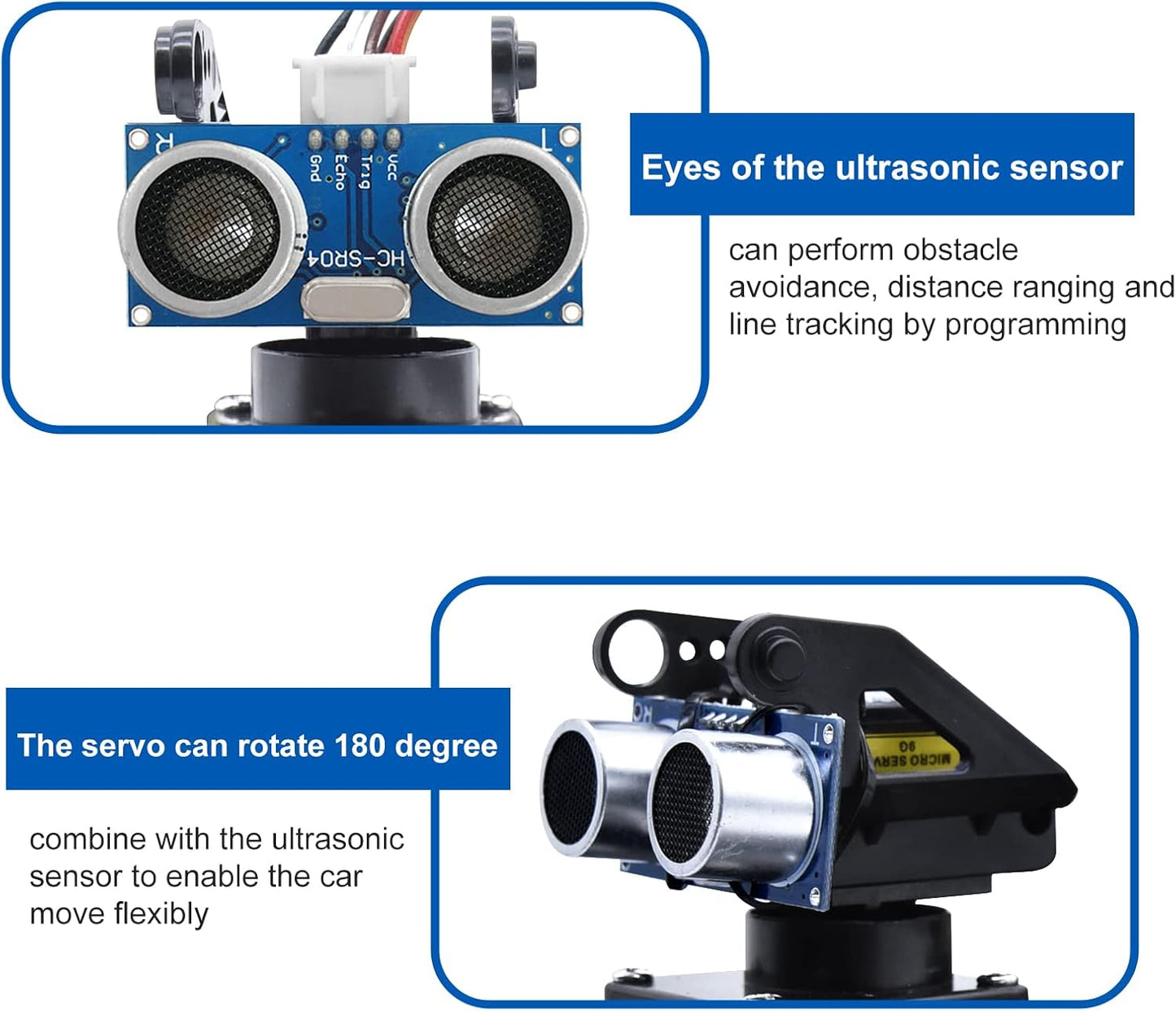 KEYESTUDIO Smart Car Robot,4WD Programmable DIY Starter Kit for Arduino for Uno R3,Electronics Programming Project/STEM Educational/Science Coding Kit for Teens Adults,15+