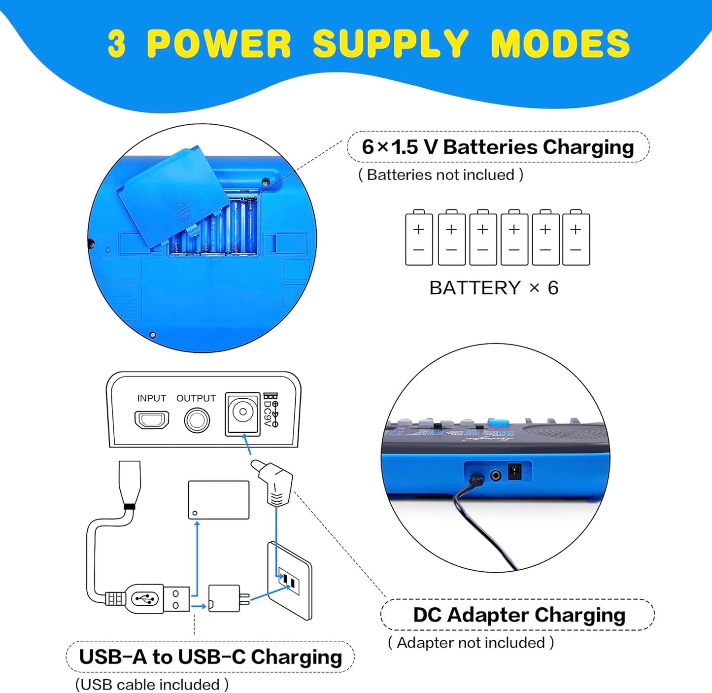 Lexington EK3282 32-Key Mini Electric Digital Portable Keyboard Piano Musical Gift for Kids