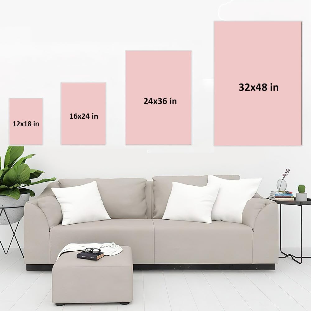 Generic Personalized First Birthday Milestone Poster, Modern 1St Birthday Milestone Sign, One Year Photo Baby Milestone Board, Design 012