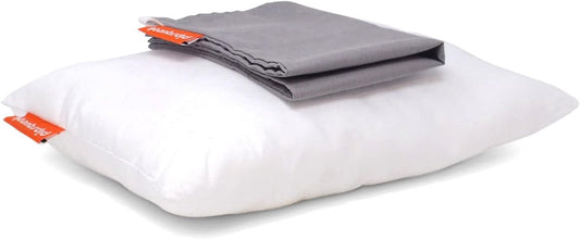Pipsqueak Pillow - Small, Mini, Tiny - 11 x 7 in - Perfect for Travel, Cars, Airplanes, Camping, Dogs, Toddlers, Kids, Lumbar, Knees and Neck - Ages 2 Yrs and Up