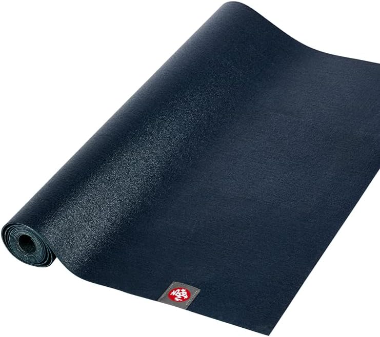 Manduka eKO SuperLite Yoga Mat - 1.5mm Natural Rubber | Foldable & Travel Friendly | Soft Textured Surface | Eco-friendly