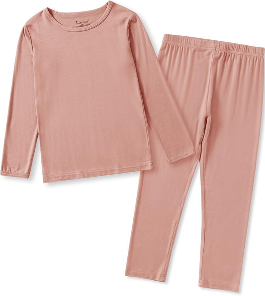 Jimonda Baby Boys Girls Pajama Sets Toddler Sleepwear Cool Jammies 2pcs Viscose from Bamboo PJs 18M-8Y