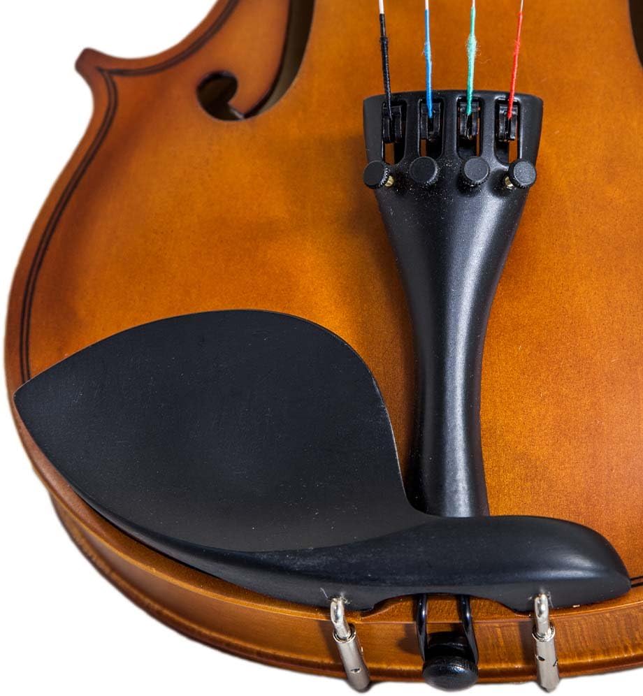 Paititi 4/4 Full Size Artist-100 Student Violin Starter Kit with Brazilwood Bow Lightweight Case, Extra Strings, Rosin and Fingerchart (4/4)