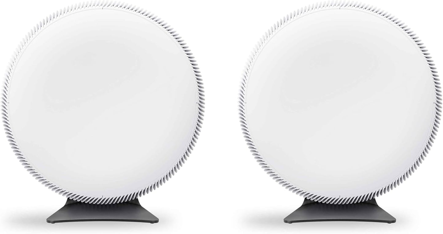 IQAir Atem X - 2-Pack - Smart Air Purifier for Large Room up to 3300 sq. ft., WiFi App Control, HyperHEPA Filters Viruses, Bacteria, Allergies, Asthma, Mold, Pets, Dust, Odor; Made in Germany