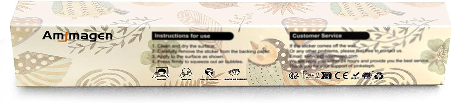 Baby Balloon Wall Stickers for Nursery: Kids Boys Girls Bedroom Wall Decals - Hot Air Balloon Stars Cloud