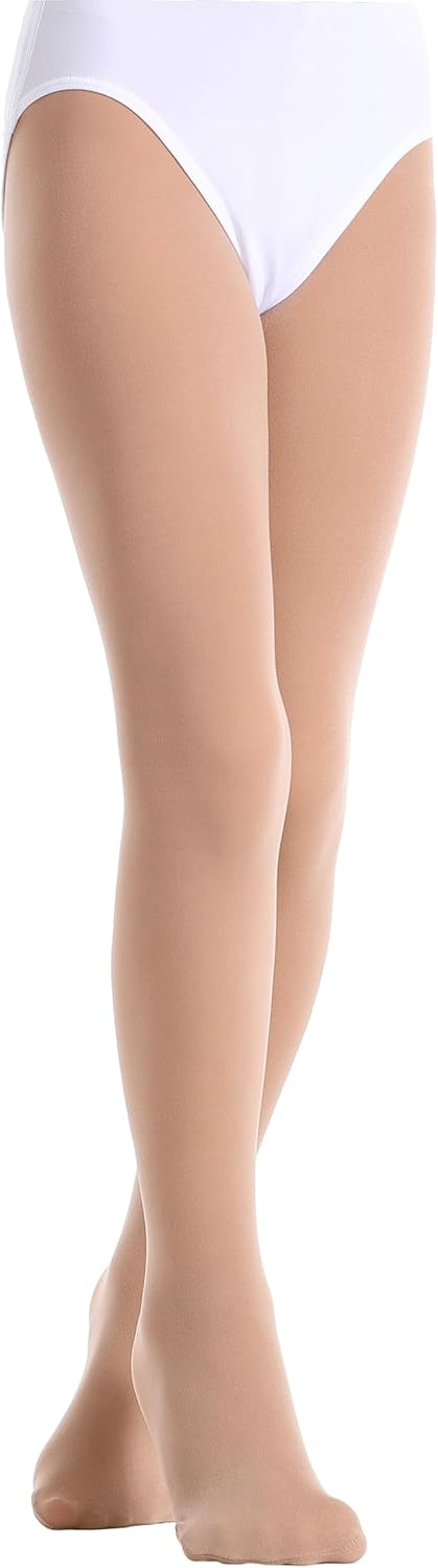 Toddler Girls Tights Dance Ballet Footed Leggings Ultra Soft Stockings for Kids Students