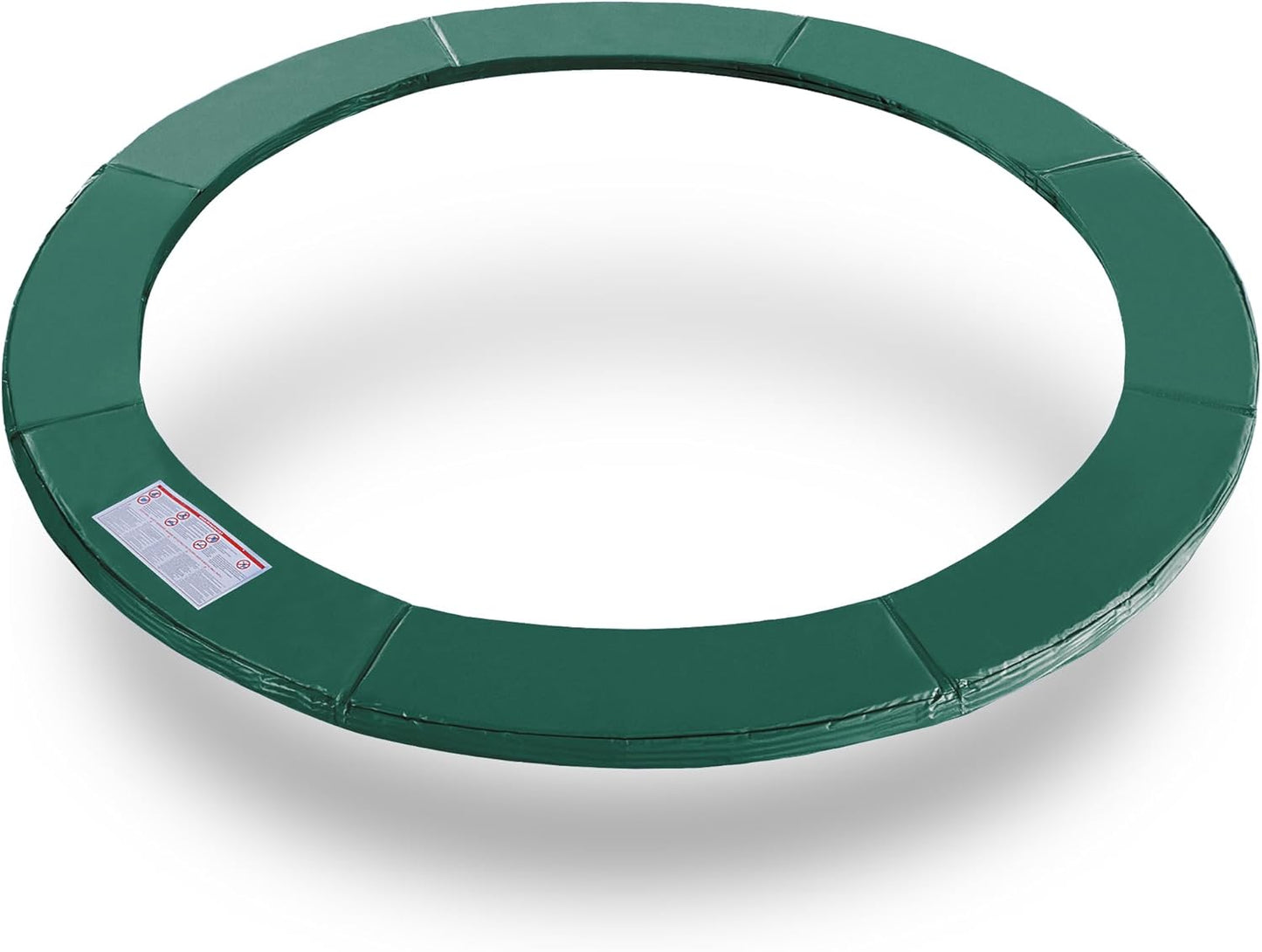 ExacMe Trampoline Pad Replacement 16 15 14 13 12 10 8 Foot, Waterproof Safety Spring Cover Round Frame Pad, No Hole for Pole