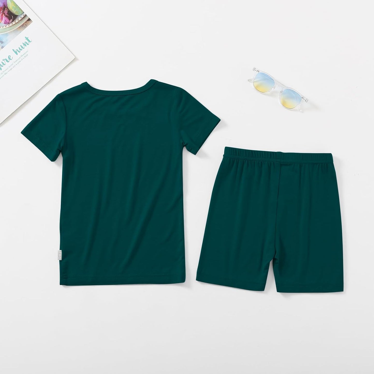 Jimonda Baby Boys Girls Pajama Sets Toddler Sleepwear Cool Jammies 2pcs Viscose from Bamboo PJs 18M-8Y