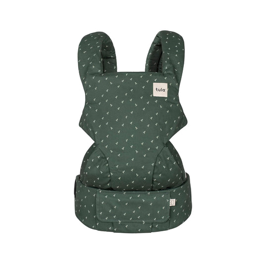 Baby Tula Explore Carriers - Breathable Baby Carrier Newborn to Toddler - Adjustable Toddler Carrier - Multiple Ergonomic Positions Front and Back - Ergonomic Fit for 7-45 lb - Cotton, Seedling