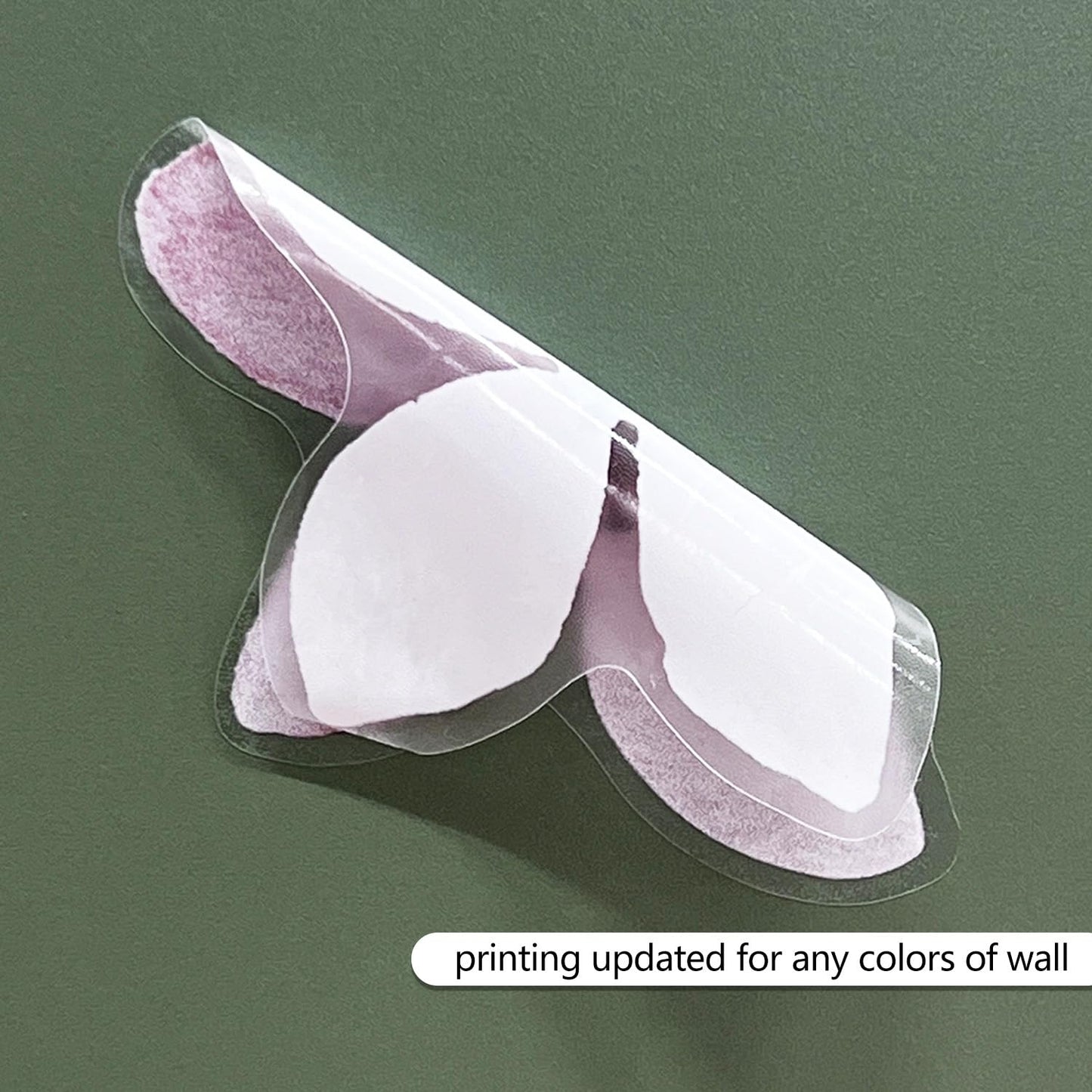 YouRfocus Daisy Wall Decals | 36 PCS Boho Flower Stickers for Girls' Rooms, Playrooms, and Nurseries | Dual Layer Print for High Coverage | Removable Peel and Stick Wall Decor (Pink-A) | 6 Sheets