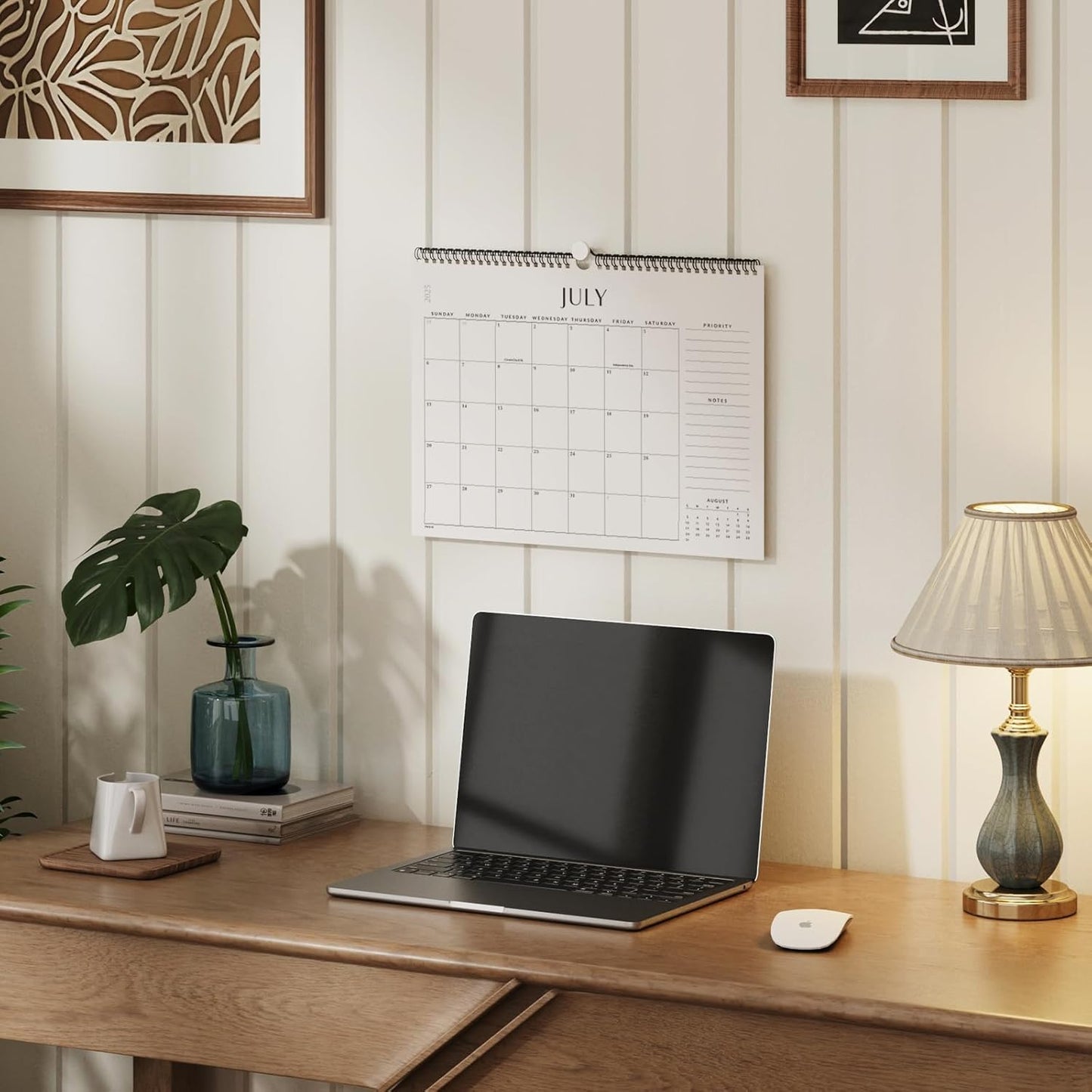 Jotsome Wall Calendar 2025-2026, Academic Monthly Wall Calendar From July 2025 to December 2026 14.2x11.2 inch for Home and Office, Easy Planning