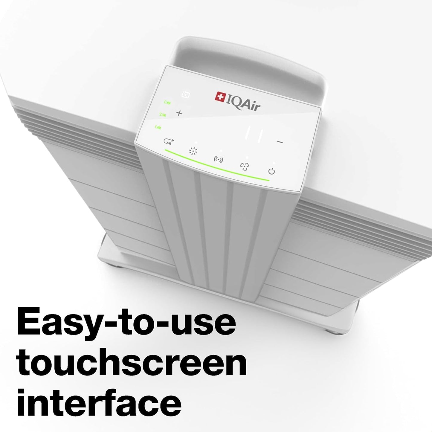 IQAir HealthPro Compact XE Air Purifier - 2-Pack - Compact HyperHEPA Fration for Rooms up to 2480 sq ft - Allergens, Smoke, Dust, Mold, Pet Dander, Swiss Made, WiFi Enabled