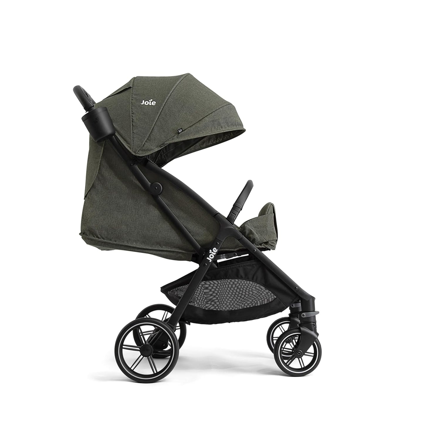 Joie Nutmeg Compact Stroller – Lightweight and Compact Stroller with One-Hand Fold (Evergreen)