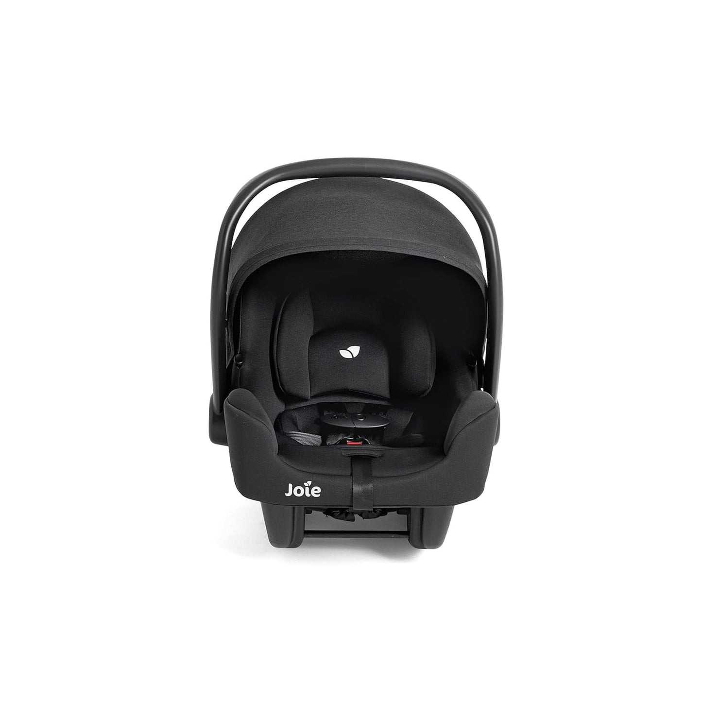 Joie Rue Lightweight Infant Car Seat & Anti-Rebound Base –Side-Impact Protection, 5-Point Harness, and UPF 50+ Canopy for Newborns and Infants (Shale)