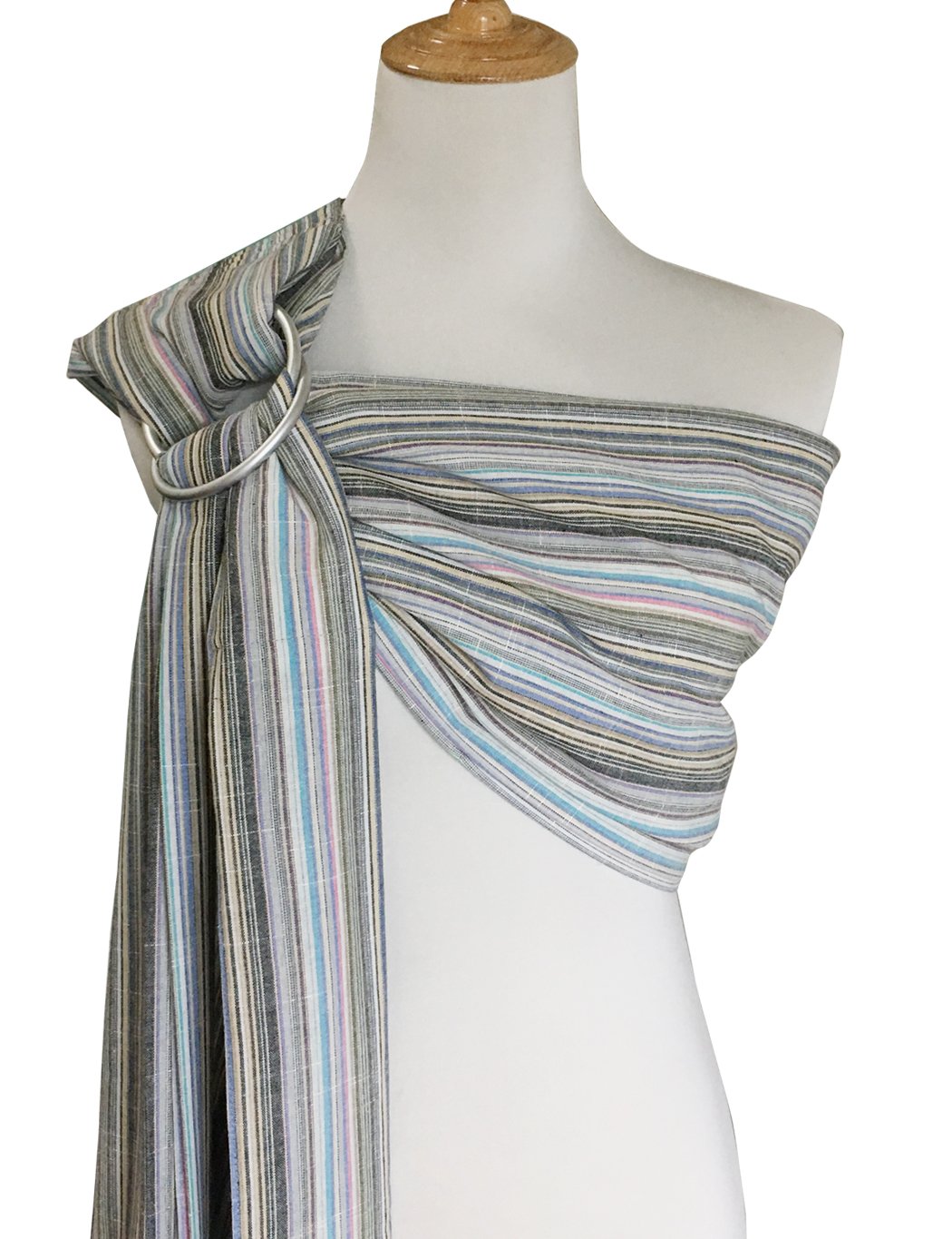 Ring Sling Baby Carrier, Soft Cotton Baby Sling Carrier Newborn to Toddler, Baby Wrap Carrier for Plus Size Parents, Perfect Shower Gift, Sweet Desserts