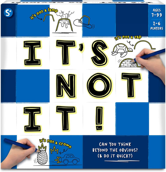 Skillmatics Card & Board Game - It’s Not It, Fast-paced Fun, Hilarious Drawing Game, Perfect for Families, Parties, and Game Nights, Race to Doodle, Gifts for Kids, Teens, Adults Ages 7, 8, 9, 10 & Up