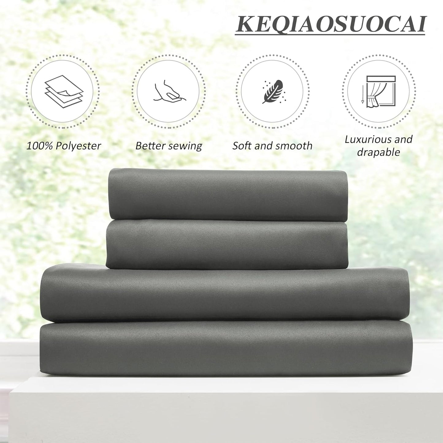 KEQIAOSUOCAI Pinch Pleat Patio Sliding Glass Door Curtains for Living Room, Thermal Insulated Black Out Wide Draperies for Bedroom/Living Room 80 Wide x 84 Inch Long 80 x 84 7 ft Length