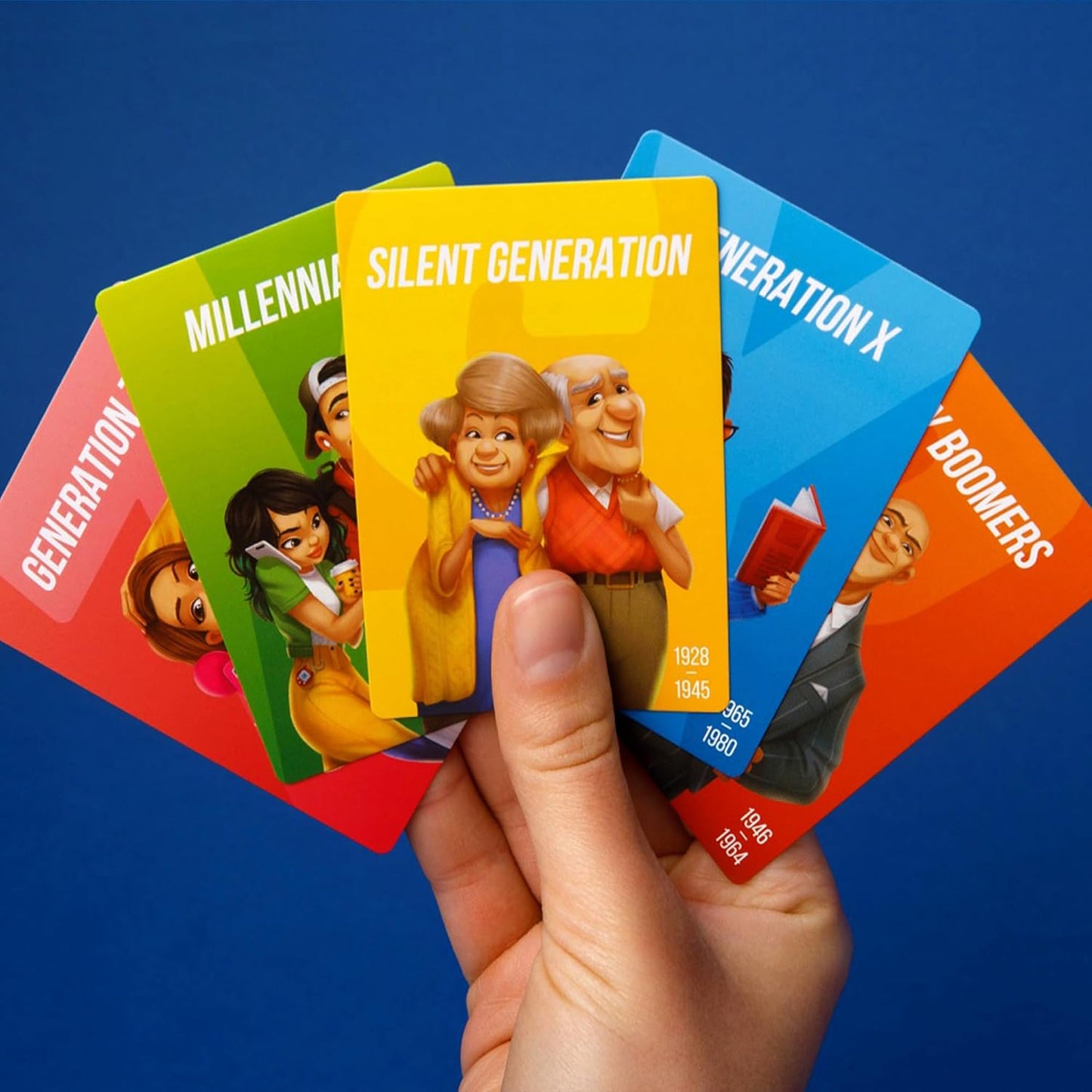 QUOKKA OK Boomer Family Generation Game Volume II - Board Game for Family Night - Trivia Card for Adults and Families - Fun Party Millennials vs Boomers for Ages 15+