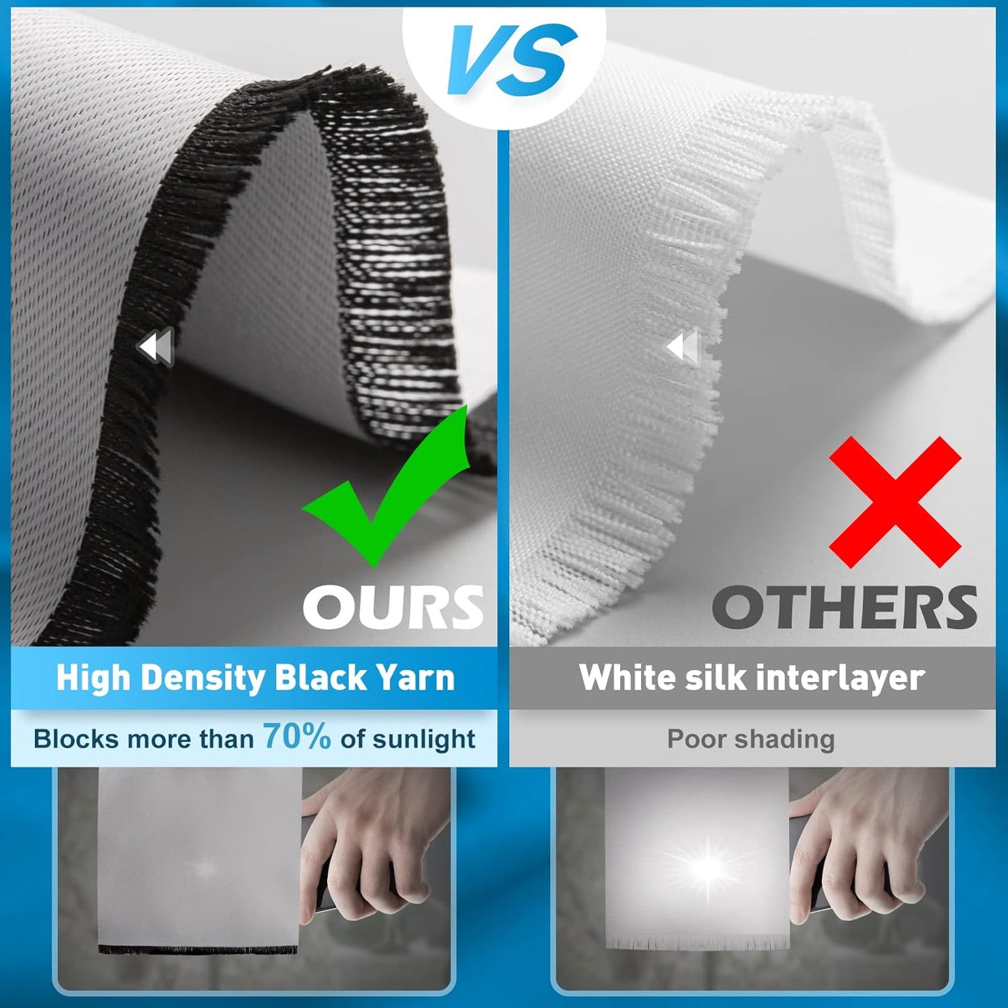 Jekeno Gamer Gaming Gamepad Blackout Curtains Kids Boys Teens Bedroom Purple Blue Video Game Controller Decor Home Living Room Darkening Grommet Window Drapes 2 Panel Set, 42"x63"