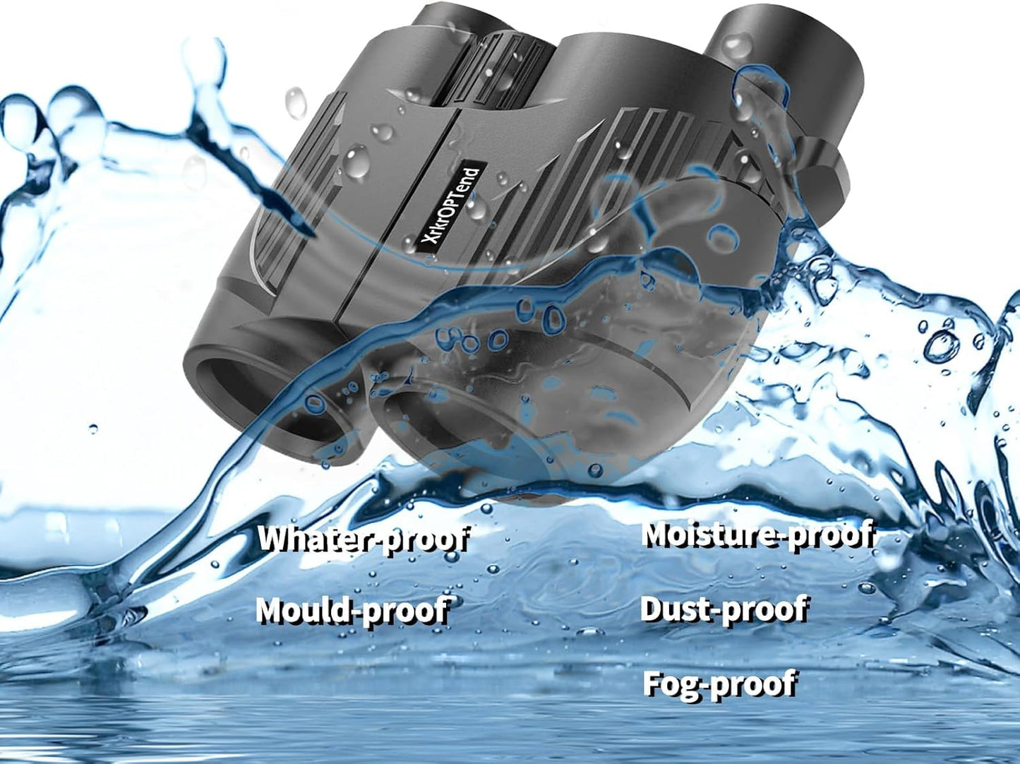 20x25 Compact Binoculars with Strap for Kids and Adults, Sharp Clear, Mini Low Weight Binoculars for Bird Watching,Hiking Outdoor, Cruise Ship,Concert