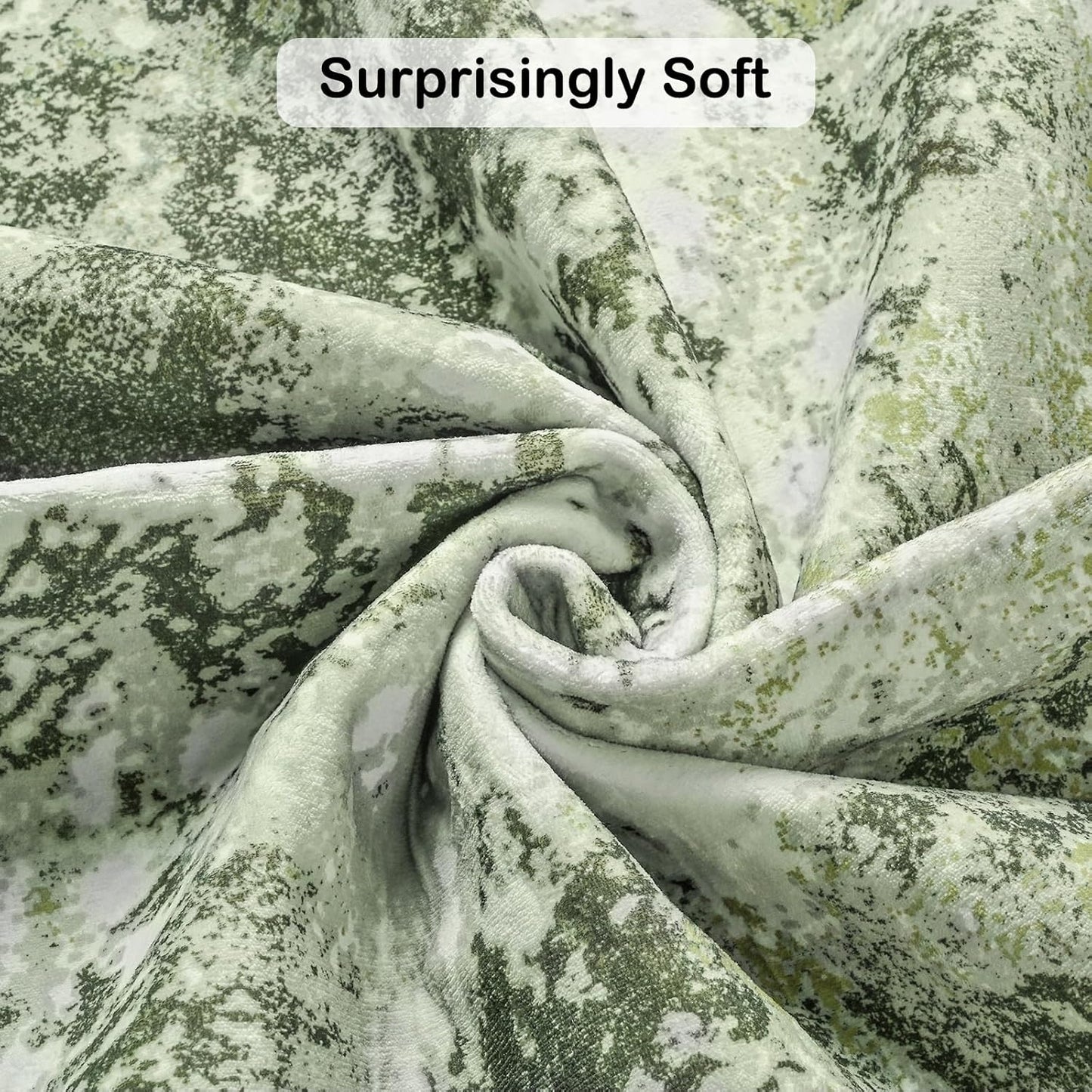 Kelarea 5x7 Rug for Living Room, Green Washable Non-Slip Rugs, Modern Abstract Large Rugs Low Pile Soft Carpet for Bedroom, Kitchen, Dining Room, Classroom, Dorm, Nursery, Home Office