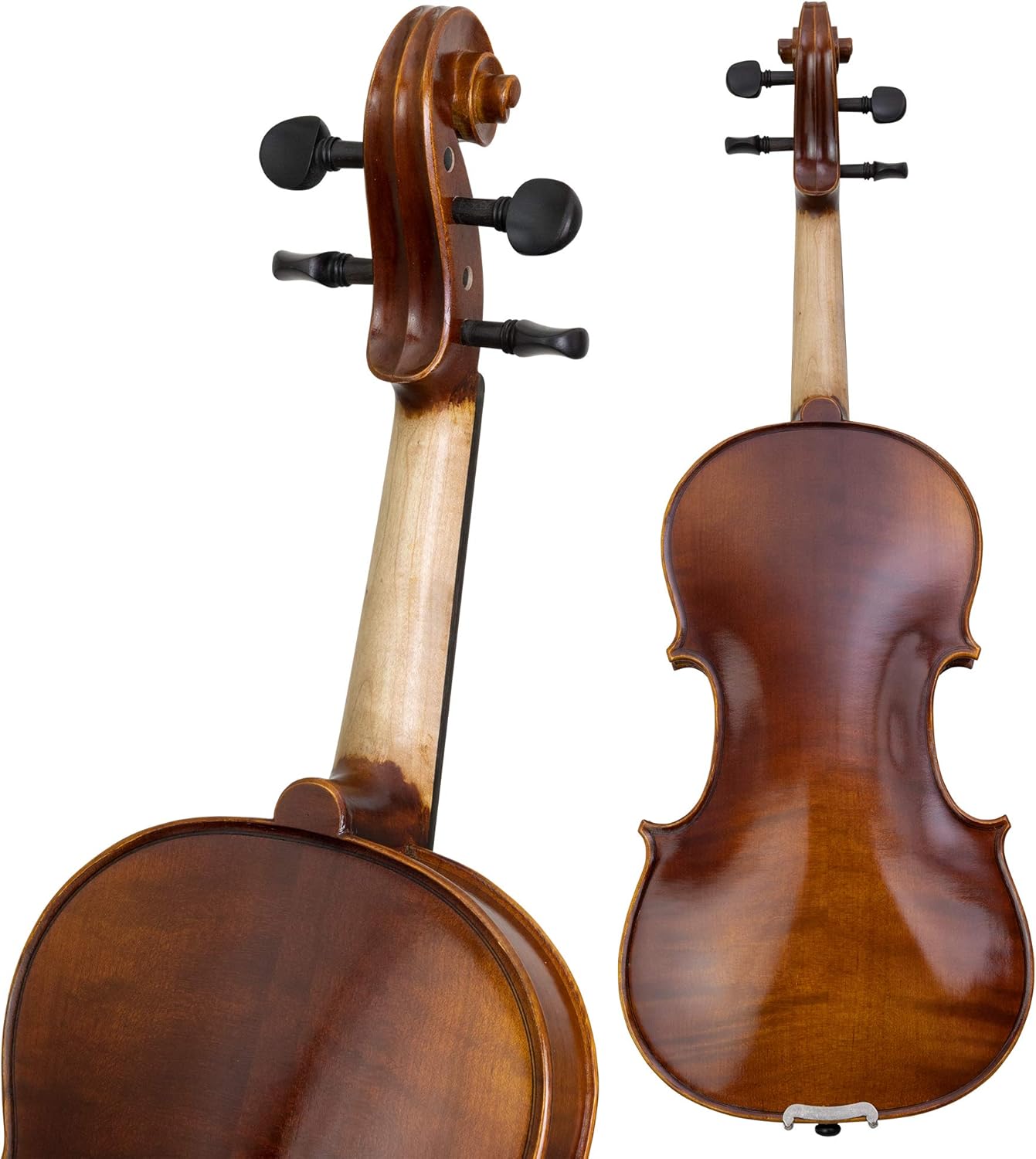 Kennedy Violins Louis Carpini G2 Violin Outfit (1/2) CLEARANCE Carrying Case and Accessories Included — Solid Maple Wood and Ebony Fittings