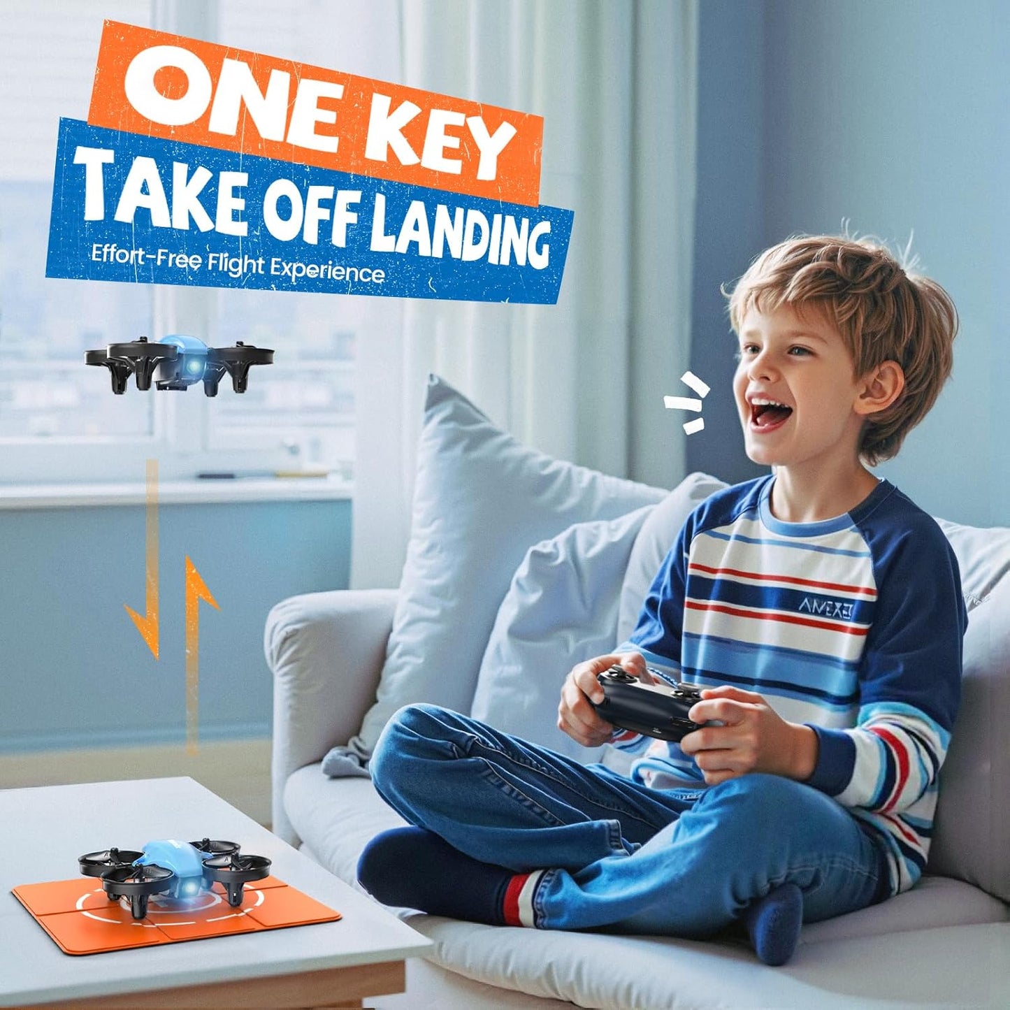 V995 Mini Drones for Kids 8-12 and Beginners,Indoor RC Quadcopter,Small Helicopter Plane with 3D Flips,360° Rotation,Circle Fly,Auto Hover,Headless Mode and 3 Batteries,Gift for Boys and Girls