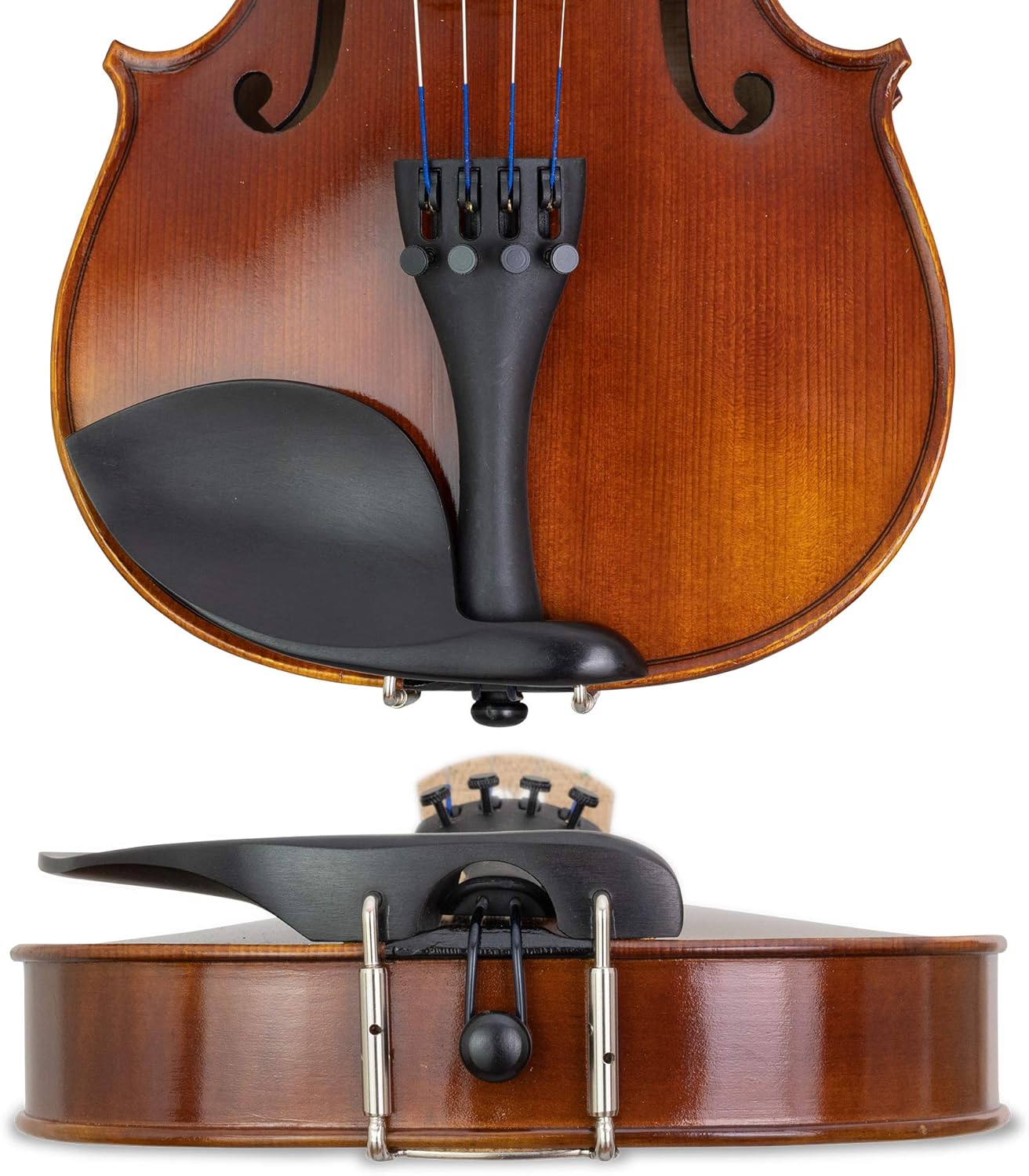 Kennedy Violins Louis Carpini G2 Violin Outfit (1/2) CLEARANCE Carrying Case and Accessories Included — Solid Maple Wood and Ebony Fittings