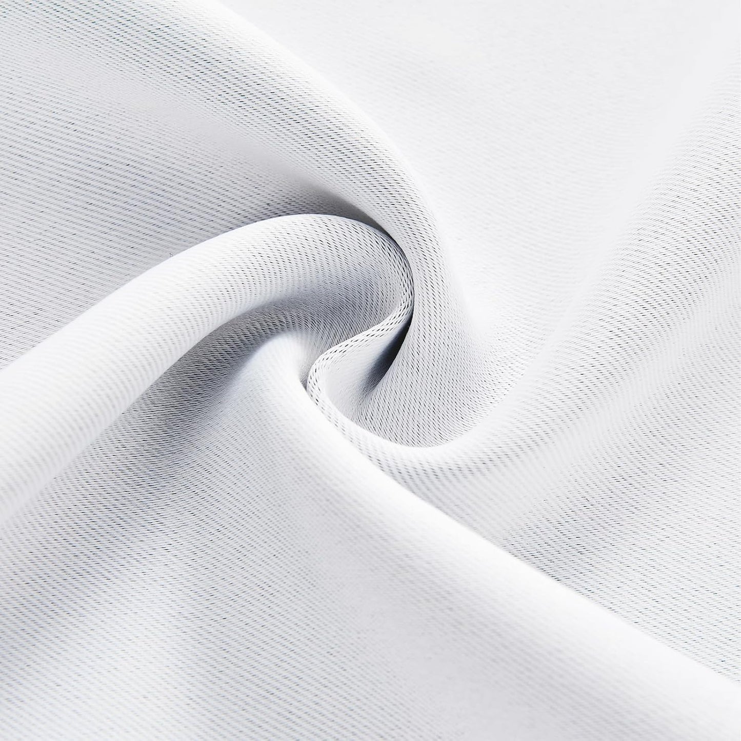 Joydeco Custom Blackout Curtains for Bedroom, 1 Panel Room Darkening Curtains & Drapes for Living Room Window Rod Pocket Back Tab (Custom Size,Pure White)