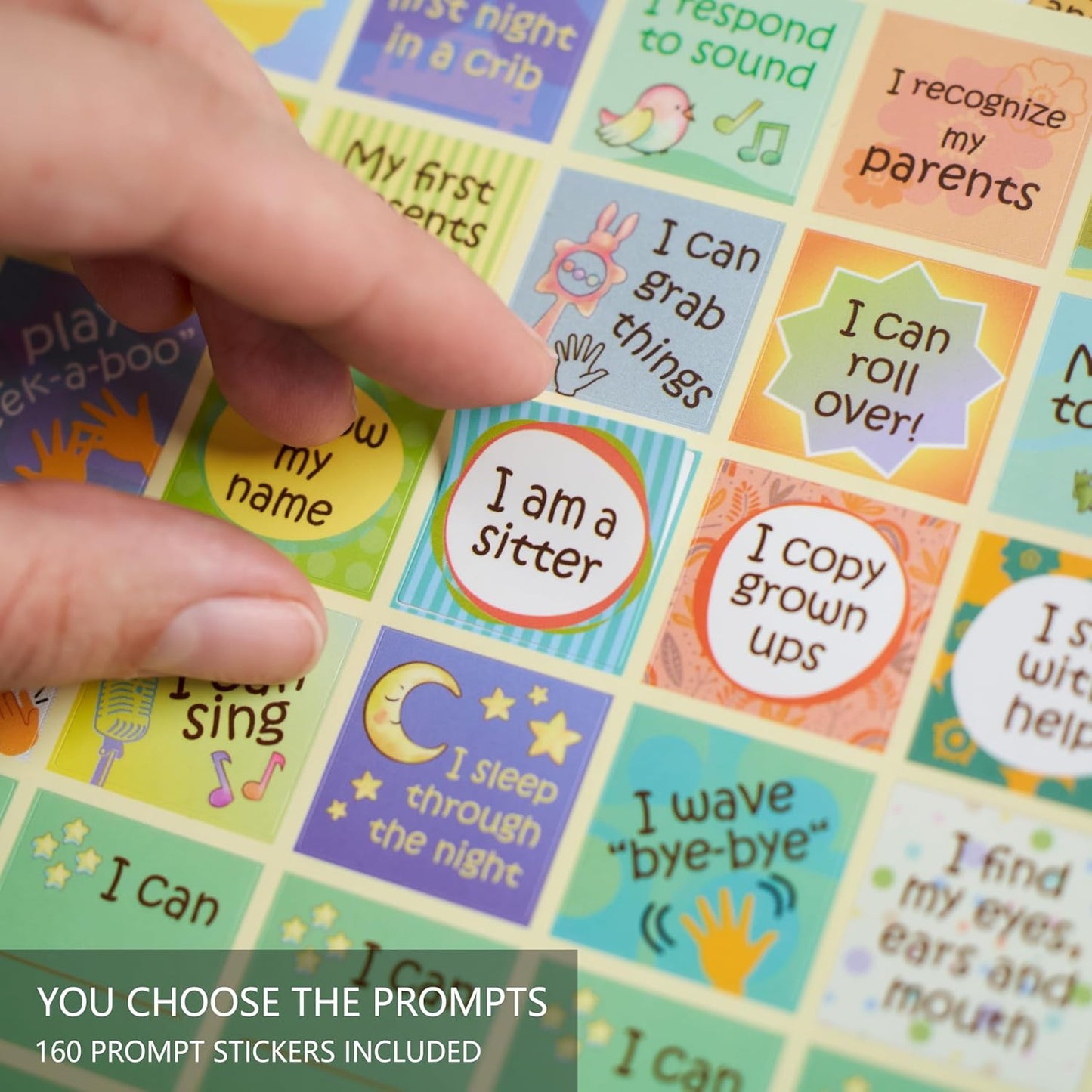 Keepsake Baby Memory Book with Keepsake Box Girl Boy - Timeless Leather-Bound Baby Milestone Book | Baby Book Keepsake and Baby Photo Memory Box to Record Baby Shower to Age 5 - Beautiful Gift