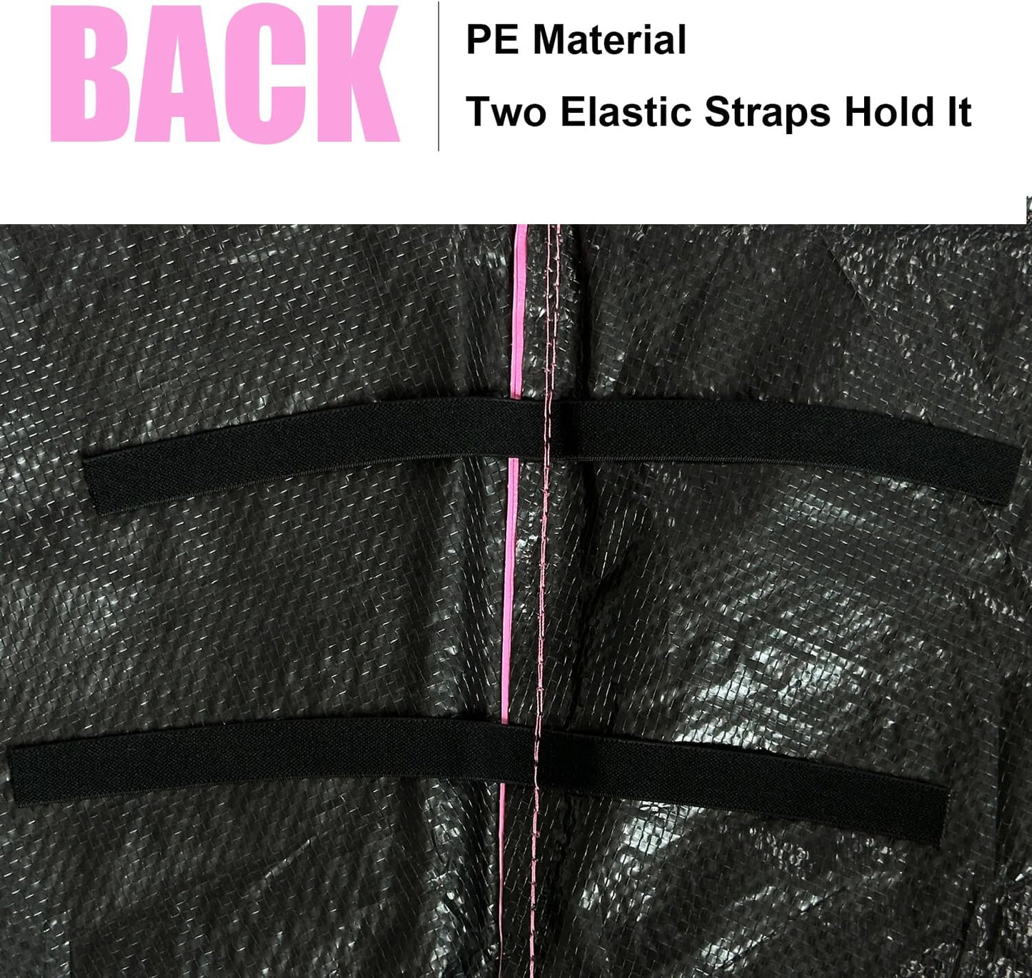 LANGXUN Universal Trampoline Repalcement Safety Pad, 8ft 10ft 12ft 14ft 15ft 16ft Waterproof Surround Spring Foam Cover for Round Frame