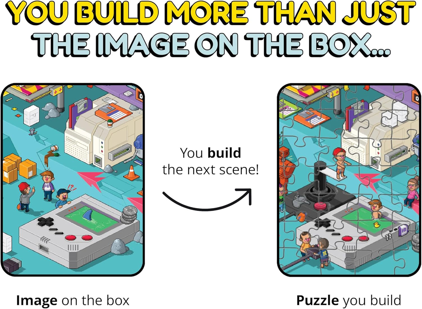 Jigsaw Puzzles 1000 Pieces - Magic Mystery Story Secret Ending Puzzle - Perfect Family Game Night for Adults & Kids - Gift Idea Unique Challenging Puzzle (Series 2)