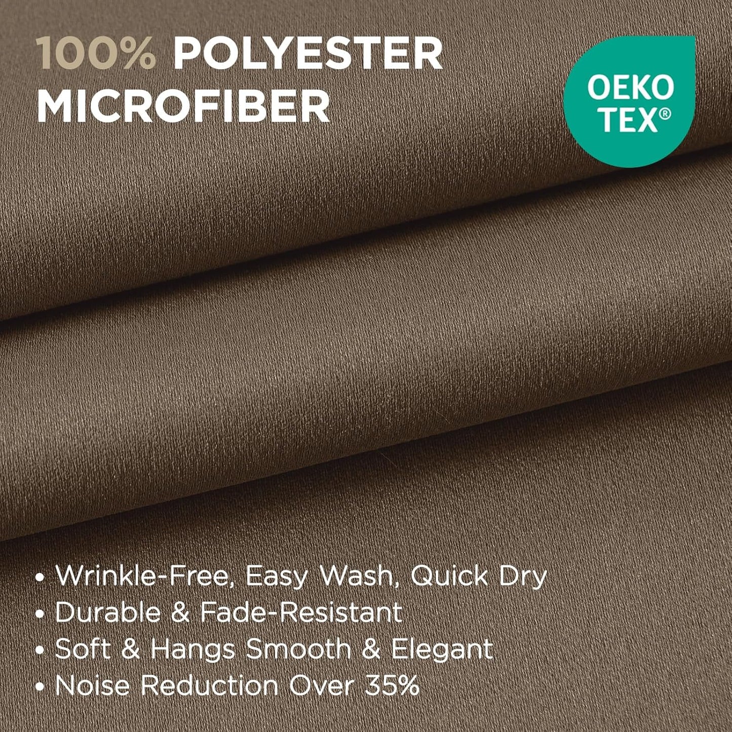 Joydeco Blackout Curtains 84 Inch Length 2 Panels Set, Thermal Insulated Long Drapes 2 Burg, Room Darkening Grommet Curtains for Living Room Bedroom Window