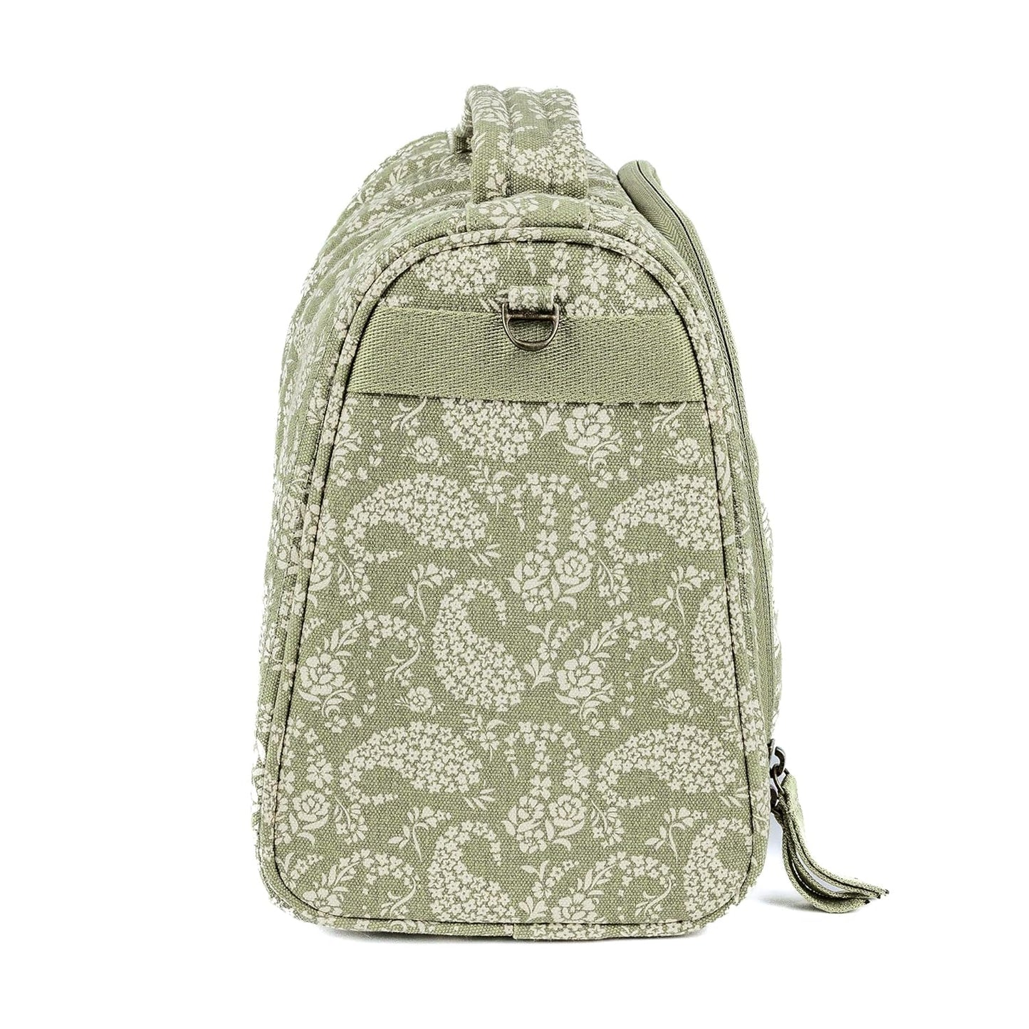 JuJuBe x Sazan Hendrix - New Insulated Bottle Bag, Breastmilk Storage Bag for Baby Bottles, Travel Waterproof Insulated Lunch or Cooler Bag for Nursing, Milk, Snacks, Paisley Floral, Mother's Day Gift